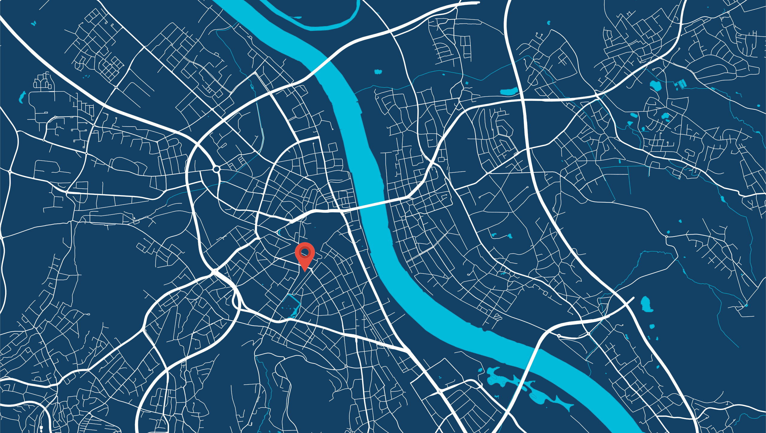Karte Bonn mit Architekt Pfeifer